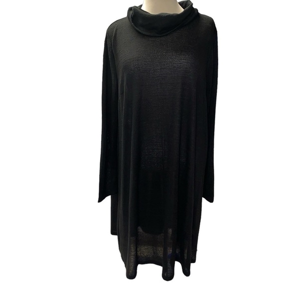 Lane Bryant Dresses & Skirts - Lane Bryant dress long sleeve cowl neck below knee length size 14/16 NWT